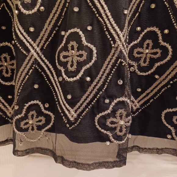 Hollister x Sydney Sierota Beaded Black Tank - Picture 4 of 5